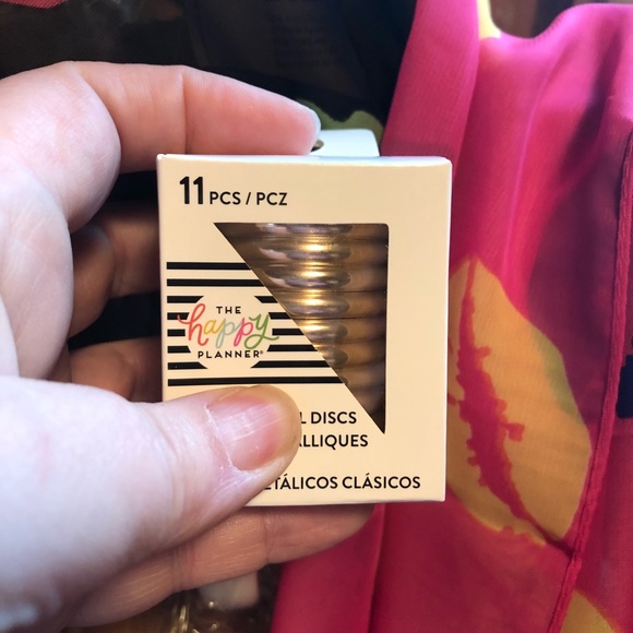 Happy Planner Metal Classic Disc Rose Gold NIB - Picture 8 of 8